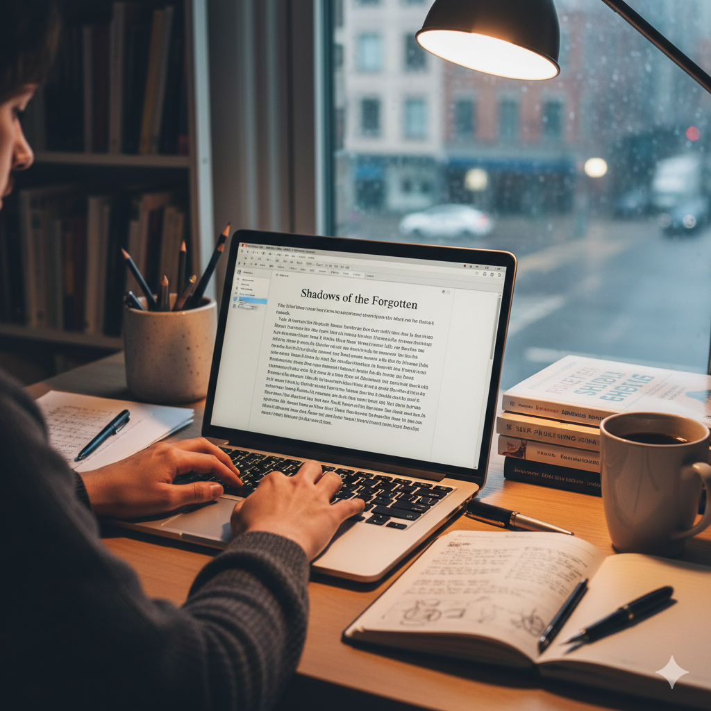 원고 작성 이미지